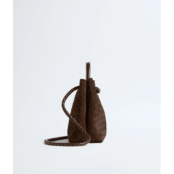 Khaite Women's Andiamo in Fondant - Brown Totes & Top-Handle Bags - The Lotus Tote Bag - Shop at Luxury Shoes 