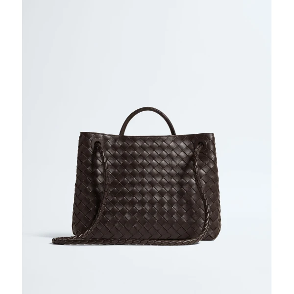 Khaite Women's Andiamo in Fondant - Brown Totes & Top-Handle Bags - The Lotus Tote Bag - Shop at Luxury Shoes 