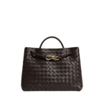 Khaite Women's Andiamo in Fondant - Brown Totes & Top-Handle Bags - The Lotus Tote Bag - Shop at Luxury Shoes 