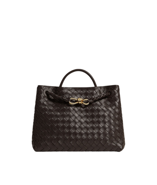 Khaite Women's Andiamo in Fondant - Brown Totes & Top-Handle Bags - The Lotus Tote Bag - Shop at Luxury Shoes 