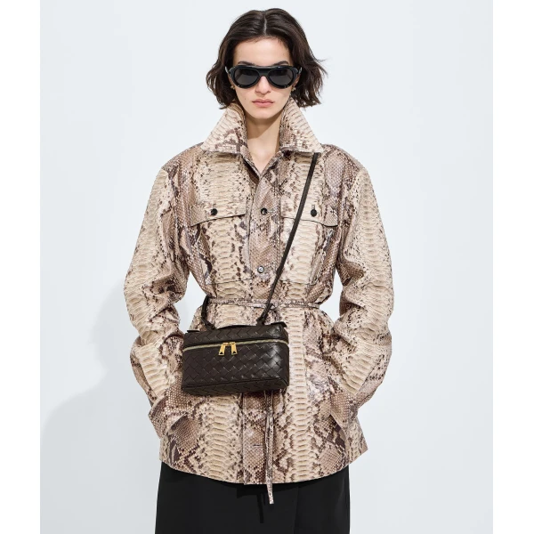 Khaite Women's Bang Bang in Fondant - Brown Shoulder & Crossbody Bags - The Lotus Tote Bag - Shop at Luxury Shoes 