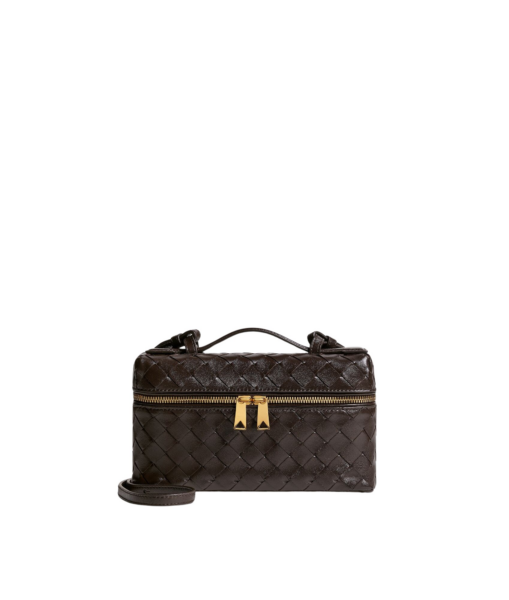 Khaite Women's Bang Bang in Fondant - Brown Shoulder & Crossbody Bags - The Lotus Tote Bag - Shop at Luxury Shoes 