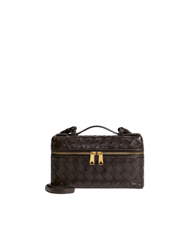 Khaite Women's Bang Bang in Fondant - Brown Shoulder & Crossbody Bags - The Lotus Tote Bag - Shop at Luxury Shoes 