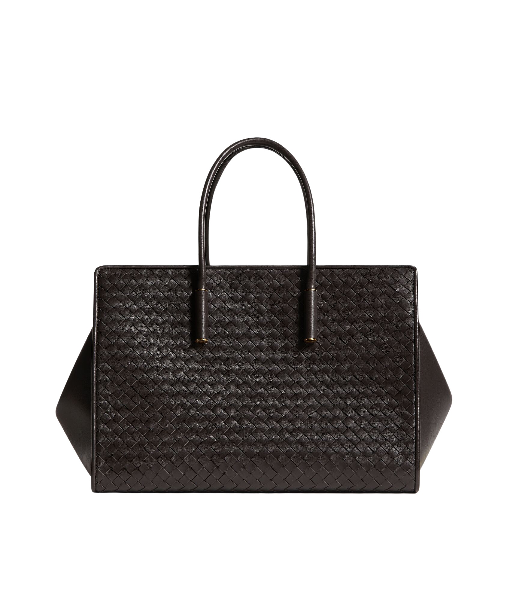 Brown-Womens-Barbara-Tote-in-Espresso-coveti83922_nobg Khaite Women's Barbara Tote in Espresso - Brown Totes & Top-Handle Bags - The Lotus Tote Bag - Shop at Luxury Shoes