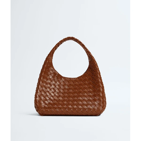 Khaite Women's Campana in Tannin - Brown Shoulder & Crossbody Bags - The Lotus Tote Bag - Shop at Luxury Shoes 