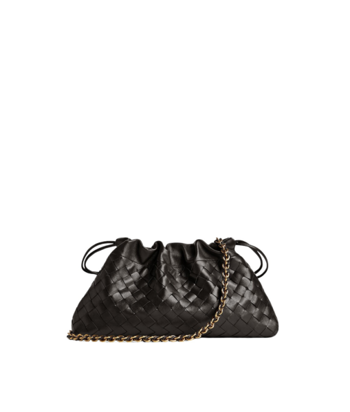 Khaite Women's Dustbag Notte in Fondant - Brown Shoulder & Crossbody Bags - The Lotus Tote Bag - Shop at Luxury Shoes 