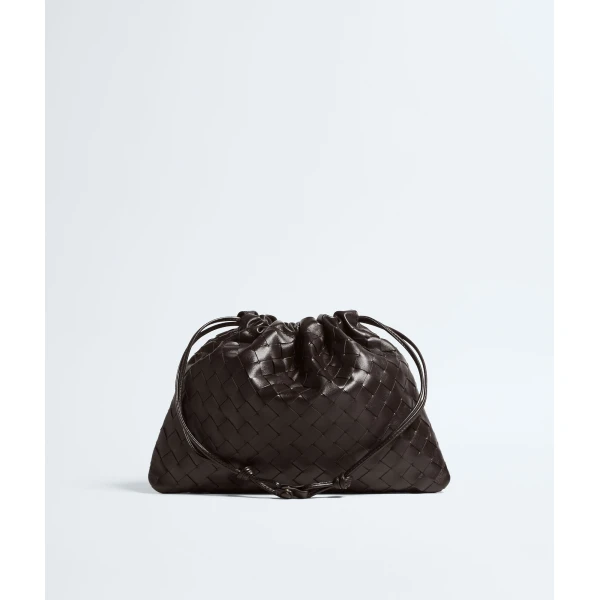 Khaite Women's Dustbag in Fondant - Brown Shoulder & Crossbody Bags - The Lotus Tote Bag - Shop at Luxury Shoes 
