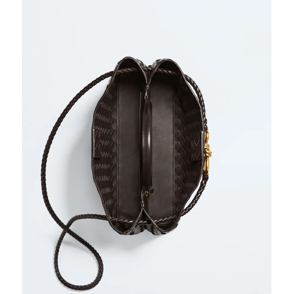 Khaite Women's East-West Andiamo in Fondant - Brown Totes & Top-Handle Bags - The Lotus Tote Bag - Shop at Luxury Shoes 