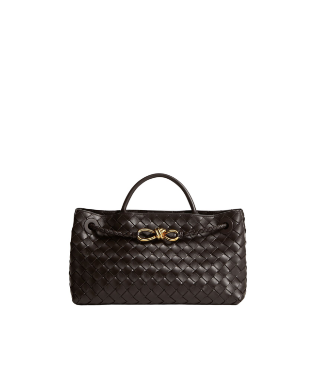 Khaite Women's East-West Andiamo in Fondant - Brown Totes & Top-Handle Bags - The Lotus Tote Bag - Shop at Luxury Shoes 