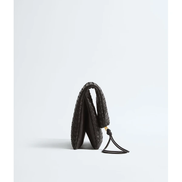 Khaite Women's Giornale Pouch in Espresso - Brown Clutch Bags - The Lotus Tote Bag - Shop at Luxury Shoes 