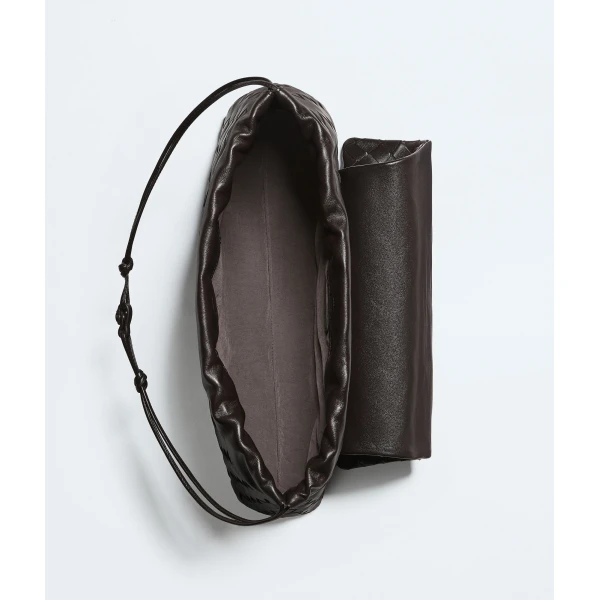 Khaite Women's Giorno in Fondant - Brown Shoulder & Crossbody Bags - The Lotus Tote Bag - Shop at Luxury Shoes 