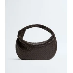 Khaite Women's Jodie in Fondant - Brown Shoulder & Crossbody Bags - The Lotus Tote Bag - Shop at Luxury Shoes 