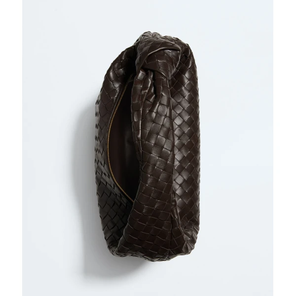 Khaite Women's Jodie in Fondant - Brown Shoulder & Crossbody Bags - The Lotus Tote Bag - Shop at Luxury Shoes 
