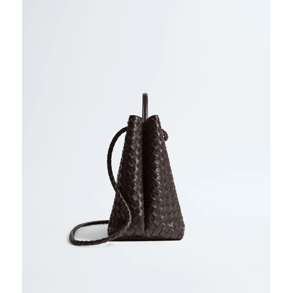 Khaite Women's Large Andiamo in Fondant - Brown Totes & Top-Handle Bags - The Lotus Tote Bag - Shop at Luxury Shoes 