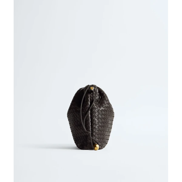 Khaite Women's Large Dustbag in Espresso - Brown Totes & Top-Handle Bags - The Lotus Tote Bag - Shop at Luxury Shoes 