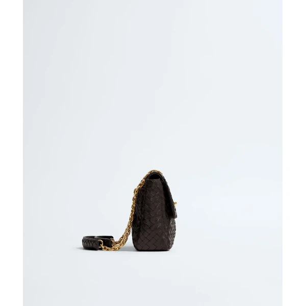 Khaite Women's Madison in Espresso - Brown Shoulder & Crossbody Bags - The Lotus Tote Bag - Shop at Luxury Shoes 