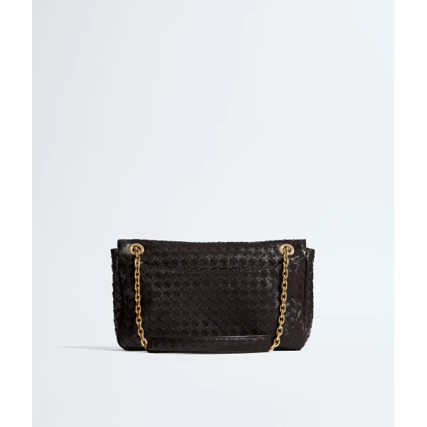 Khaite Women's Madison in Espresso - Brown Shoulder & Crossbody Bags - The Lotus Tote Bag - Shop at Luxury Shoes 