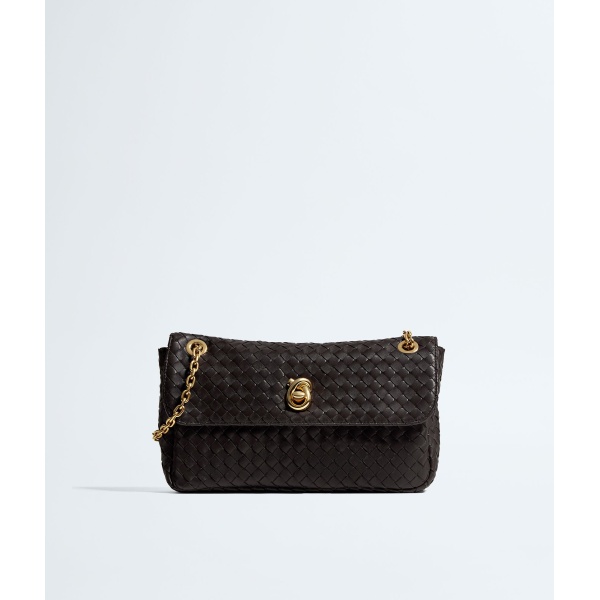 Khaite Women's Madison in Espresso - Brown Shoulder & Crossbody Bags - The Lotus Tote Bag - Shop at Luxury Shoes 
