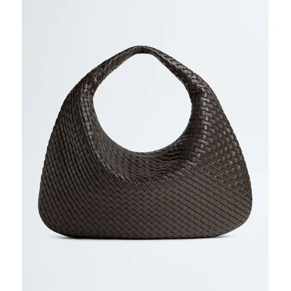 Khaite Women's Maxi Veneta in Fondant - Brown Shoulder & Crossbody Bags - The Lotus Tote Bag - Shop at Luxury Shoes 