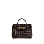 Khaite Women's Mini Andiamo in Fondant - Brown Mini Bags - The Lotus Tote Bag - Shop at Luxury Shoes 