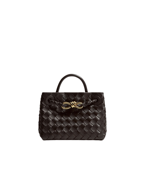 Khaite Women's Mini Andiamo in Fondant - Brown Mini Bags - The Lotus Tote Bag - Shop at Luxury Shoes 