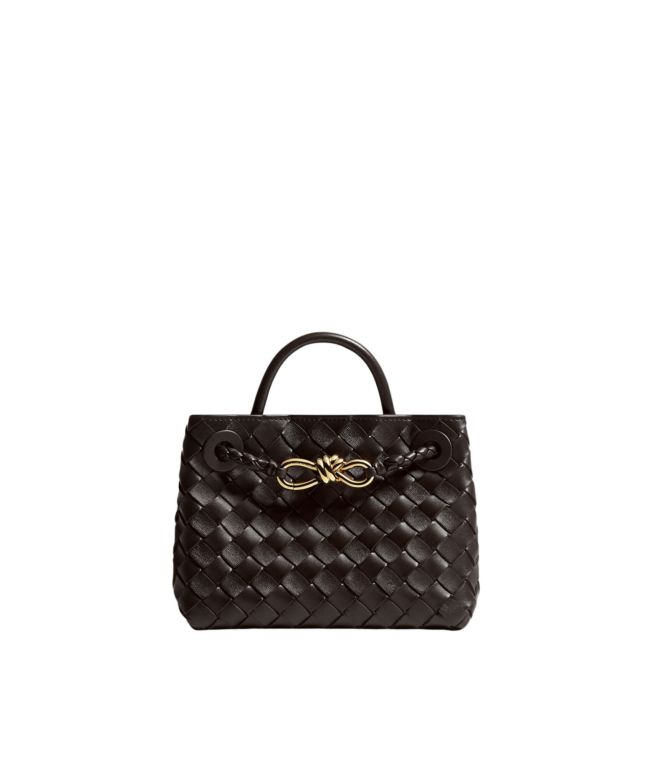 Khaite Women's Mini Andiamo in Fondant - Brown Mini Bags - The Lotus Tote Bag - Shop at Luxury Shoes 