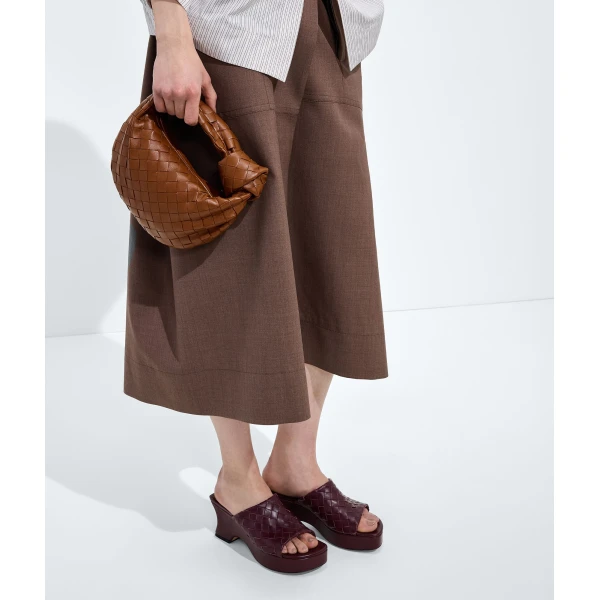 Khaite Women's Mini Jodie in Tannin - Brown Mini Bags - The Lotus Tote Bag - Shop at Luxury Shoes 