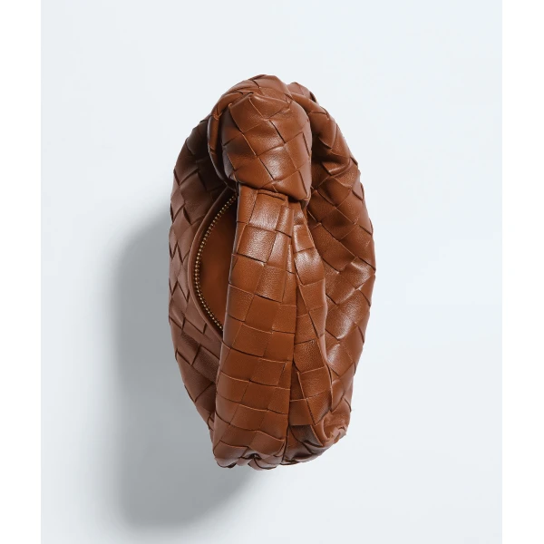 Khaite Women's Mini Jodie in Tannin - Brown Mini Bags - The Lotus Tote Bag - Shop at Luxury Shoes 