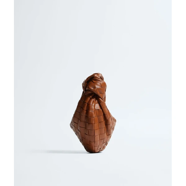 Khaite Women's Mini Jodie in Tannin - Brown Mini Bags - The Lotus Tote Bag - Shop at Luxury Shoes 