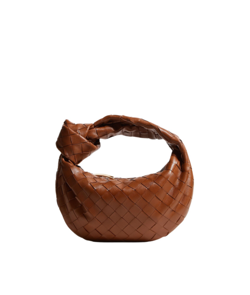 Khaite Women's Mini Jodie in Tannin - Brown Mini Bags - The Lotus Tote Bag - Shop at Luxury Shoes 