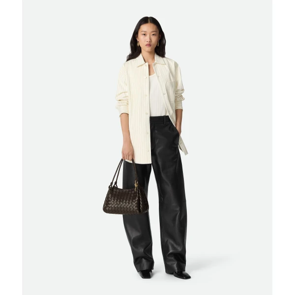 Khaite Women's Parachute in Fondant - Brown Shoulder & Crossbody Bags - The Lotus Tote Bag - Shop at Luxury Shoes 