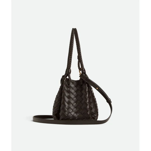 Khaite Women's Parachute in Fondant - Brown Shoulder & Crossbody Bags - The Lotus Tote Bag - Shop at Luxury Shoes 