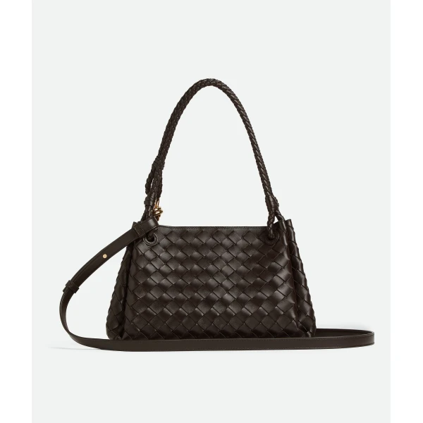 Khaite Women's Parachute in Fondant - Brown Shoulder & Crossbody Bags - The Lotus Tote Bag - Shop at Luxury Shoes 