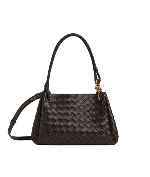Khaite Women's Parachute in Fondant - Brown Shoulder & Crossbody Bags - The Lotus Tote Bag - Shop at Luxury Shoes 