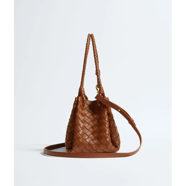 Khaite Women's Parachute in Tannin - Brown Shoulder & Crossbody Bags - The Lotus Tote Bag - Shop at Luxury Shoes 