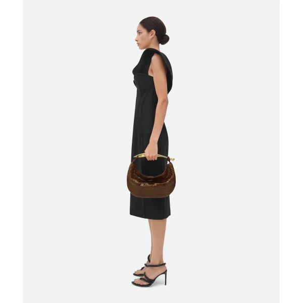 Khaite Women's Sardine in Star anise - Brown Totes & Top-Handle Bags - The Lotus Tote Bag - Shop at Luxury Shoes 