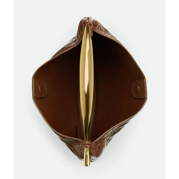 Khaite Women's Sardine in Star anise - Brown Totes & Top-Handle Bags - The Lotus Tote Bag - Shop at Luxury Shoes 