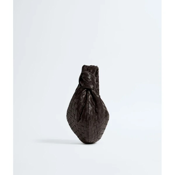 Khaite Women's Small Jodie in Fondant - Brown Shoulder & Crossbody Bags - The Lotus Tote Bag - Shop at Luxury Shoes 