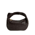 Khaite Women's Small Jodie in Fondant - Brown Shoulder & Crossbody Bags - The Lotus Tote Bag - Shop at Luxury Shoes 