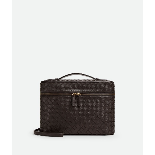 Khaite Women's Soft Vanity in Fondant - Brown Clutch Bags - The Lotus Tote Bag - Shop at Luxury Shoes 
