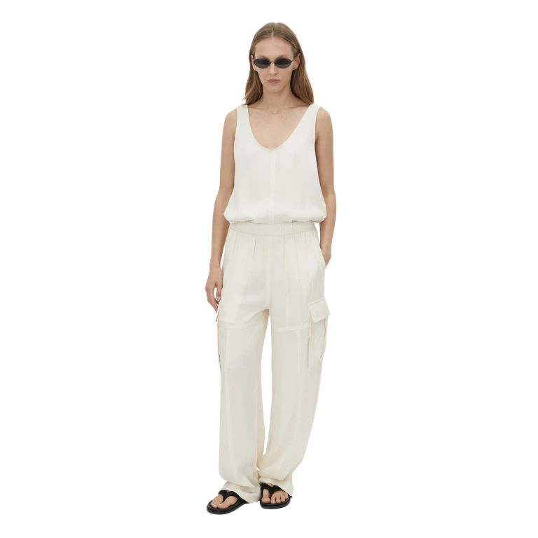 Camilla and Marc Allegro Satin Pant - Pants - Luxury Ready-to-Wear at Luxury Shoes 