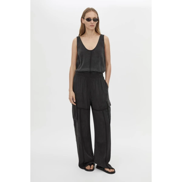 Camilla and Marc Allegro Satin Pant - Pants - Luxury Ready-to-Wear at Luxury Shoes 