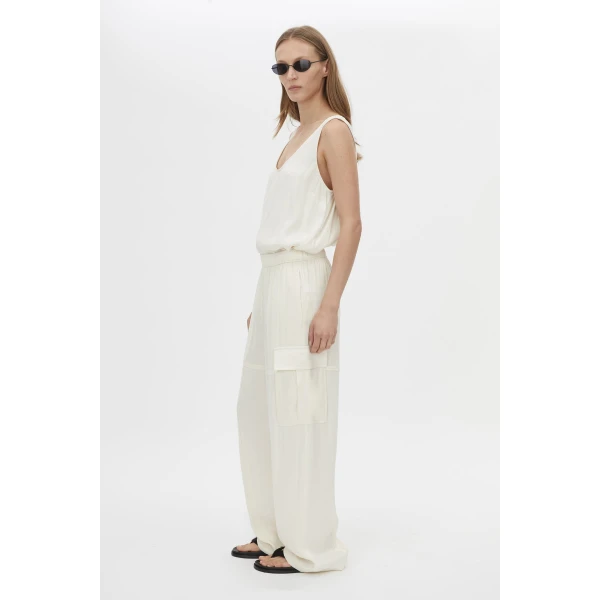 Camilla and Marc Allegro Satin Pant - Pants - Luxury Ready-to-Wear at Luxury Shoes 