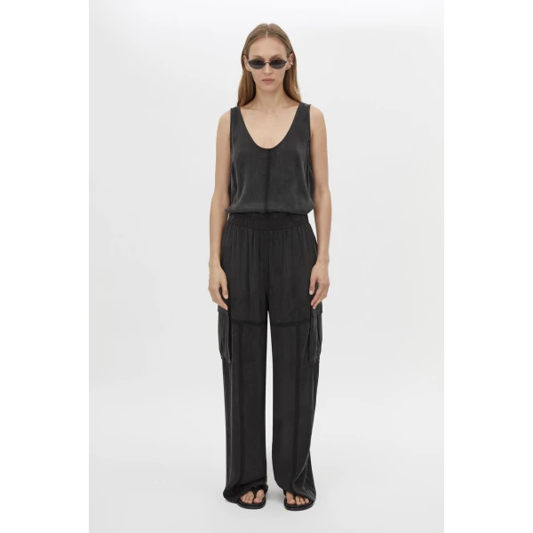Camilla and Marc Allegro Satin Pant - Pants - Luxury Ready-to-Wear at Luxury Shoes 
