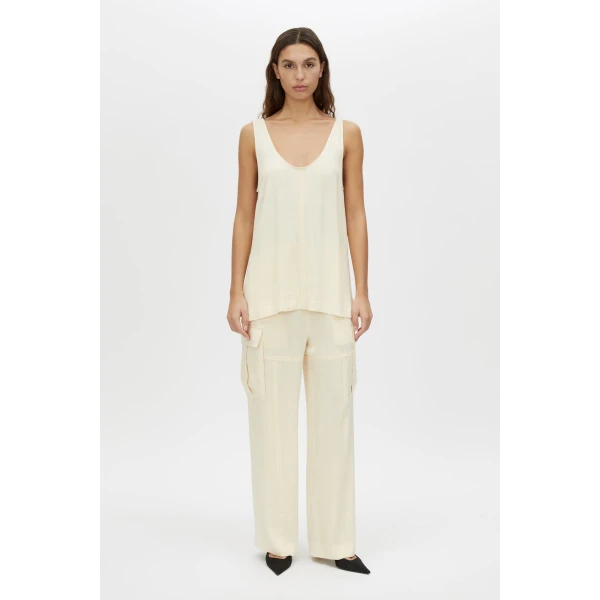 Camilla and Marc Allegro Satin Tank - Tops - Luxury Ready-to-Wear at Luxury Shoes 