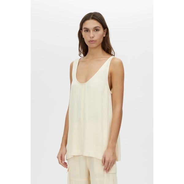 Camilla and Marc Allegro Satin Tank - Tops - Luxury Ready-to-Wear at Luxury Shoes 