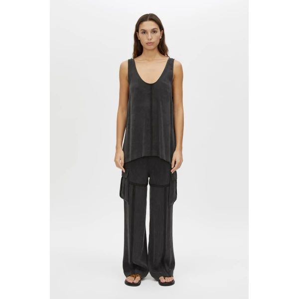Camilla and Marc Allegro Satin Tank - Tops - Luxury Ready-to-Wear at Luxury Shoes 