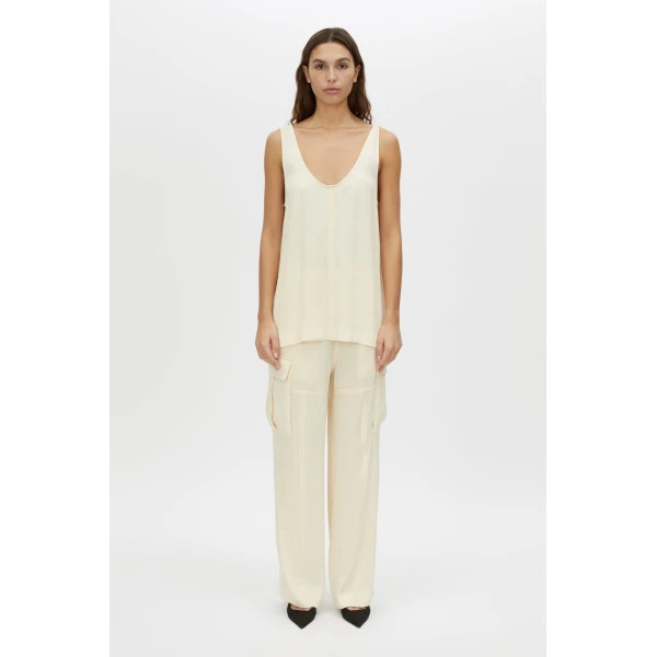 Camilla and Marc Allegro Satin Tank - Tops - Luxury Ready-to-Wear at Luxury Shoes 
