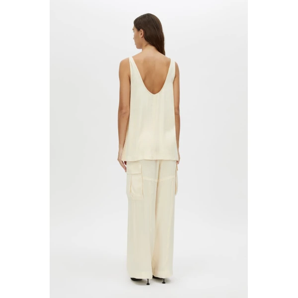 Camilla and Marc Allegro Satin Tank - Tops - Luxury Ready-to-Wear at Luxury Shoes 
