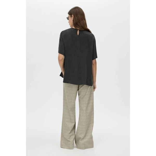 Camilla and Marc Allegro Satin Tee - Tops - Luxury Ready-to-Wear at Luxury Shoes 